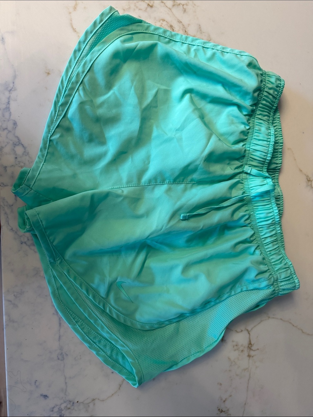 Nike Aqua/Turquoise Running Shorts